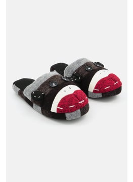 اشتري Women Slip On Slippers, Black Combo في السعودية