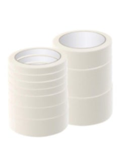 Buy KNP 1.5-inch Masking Tape Pack of 6 includes six rolls of high-quality adhesive tape designed for a variety of applications, such as painting, labeling, and general masking tasks. in UAE