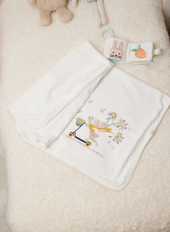 اشتري June Rabbit Patterned Baby Blanket في الامارات
