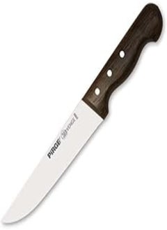 اشتري QLUX Bergi Knife with Wood Handle, 19 cm Size, Brown في مصر