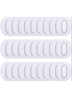 Buy 100 Pack Clear Disposable Ear Protectors Waterproof Ear Covers for Hair Dye Shower Bathing in Saudi Arabia