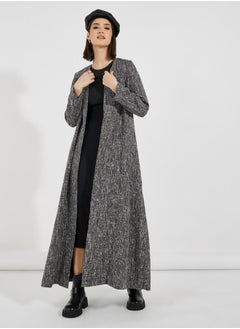 Buy Tweed Look Winter Abaya in Saudi Arabia