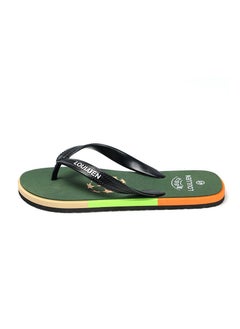 Buy 2023 Men's Summer Flip-flops Outdoor Leisure Beach Slippers Green in UAE