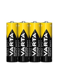 Buy Super Heavy Duty Battery Size AA 1.5V, Zinc-Carbon R6P Battery - 4 pes , Made in Vietnam in Egypt