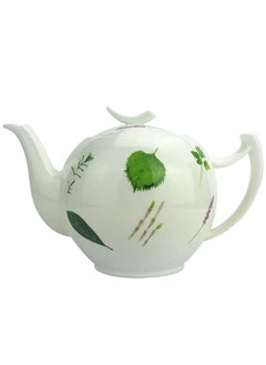 Buy Microwave Safe Heat Resistant and Freezer Safe Smooth Surface Prima Vera Teapot 1 Liter in UAE