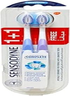 Buy Sensodyne Complete Protection 1+1 Toothbrush for Sensitive teeth- Soft in Egypt