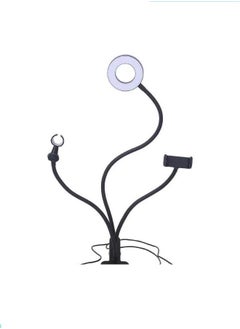 Buy Selfie Ring Light, Ring Light LED with mobile Holder, Ring Light with Extendable Tripod Stand, LED Circle Lights with Phone Holder, Ring Light with Floor Tripod in Saudi Arabia