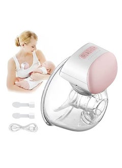 Buy Wearable Breast Pump Hands Free, Pain Free Portable Electric Breastfeeding Pump with 3 Mode & 10 Levels, Rechargeable Milk Pump for Travel & Home in UAE