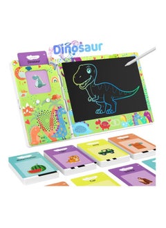 Buy "2-in-1 Talking Flash Cards with LCD Writing Tablet, Sensory Toys for Speech Therapy and Autism, Educational Toys for Children." in Egypt