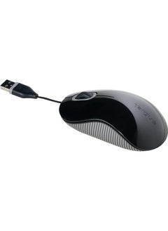 Buy Cord Storing Optical Mouse Black Amu76Eu in Saudi Arabia