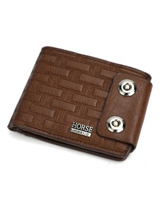 Buy Dark Brown Wallet For Men, Minimalistic Wallet For Any Occasion, Cards Wallet, Wallet For Men Leather Branded, Ideal Gift For Men, Men’s Wallets in UAE