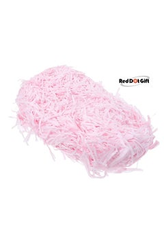 اشتري 100 gram LIght Pink Eco-friendly Shredded Confetti Crinkle Cut Paper for Gift Box Filling في الامارات