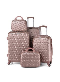 Buy NEW TRAVEL HARD Luggage set 5 pieces size 28/24/20/14/12  inch CS006/5P in Saudi Arabia