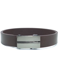 Buy Classic Milano Genuine Leather Mens Belt Print Texas Osaka Belt men (Brown) by Milano Leather in UAE