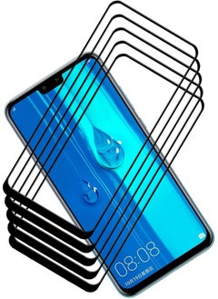 اشتري 5 Pieces Antistatic ESD Dustproof Premium Quality High Definition Tempered Glass Screen Protector Designed For Huawei Y9 (2019) في الامارات