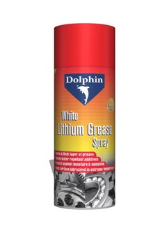 اشتري Dolphin White Lithium Grease Spray, 400ml في الامارات