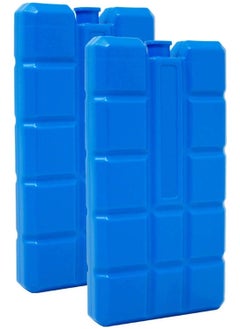 Buy Reusable Ice Packs for Lunch Boxes or Coolers Ice Pack Bricks Freezer Blocks Freezer Packs (Pack of 2) in UAE