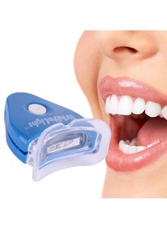 اشتري Electric Tooth Cleaning Tool Includes Original Battery White LED Light Tooth Whitening Tool Toothpaste Whitening Gel Oral Care في الامارات