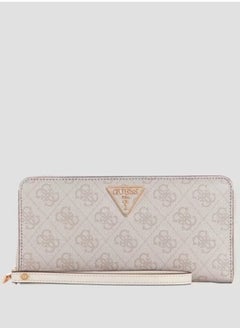 اشتري GUESS Laurel Maxi Wallet with Logo for Women SWSD8500460 في الامارات