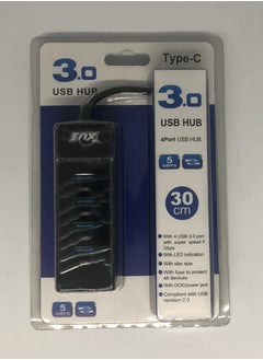 Buy FOX 4 Port USB Hub (Type-C cable) in Egypt