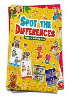 Buy Spot The Difference First Fun Activity Books For Kids by Wonder House Books Paperback in UAE