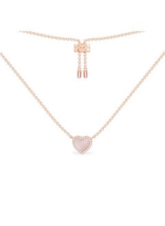 Buy Pink  Adjustable Necklace in UAE