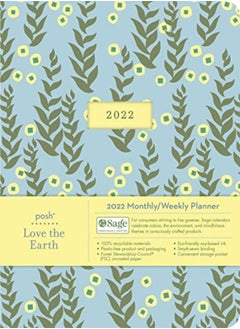 Buy Posh: Love the Earth 2022 Monthly/Weekly Planner Calendar in UAE