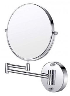 Buy Two-Sided Swive Wall Magnifying Mirror Silver in Saudi Arabia