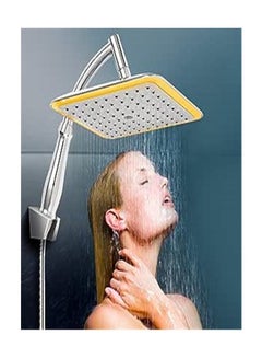Buy Home Clearance Sale Chrome Square Top Rainfall Shower Set in UAE