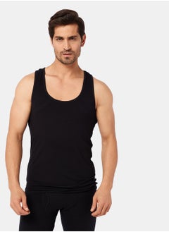 اشتري Men black Sleeveless T-Shirt في مصر