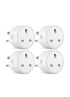 Buy Smart WiFi Plug, 16A Smart Outlet Plug Socket for Home appliances Automation Compatible with Google Home & Alexa. Mini Socket with remote & voice control with timer function. No Hub required. in Saudi Arabia