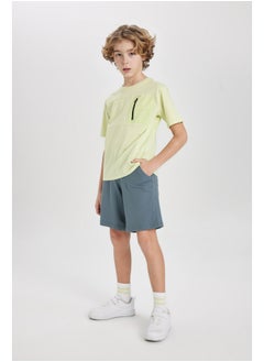 Buy Boy Regular Fit Knitted Shorts in Egypt