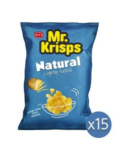 Buy NFI Mr. Krisps Natural Lightly Salted Potato Chips 15g in UAE