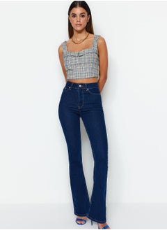 اشتري High Waist Flare Jeans في الامارات