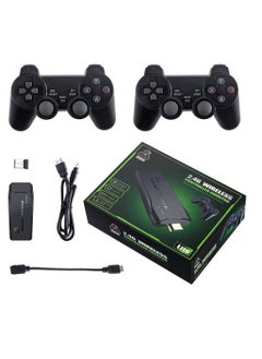 اشتري 64G Retro Game Console, HD Classic Game Console, 10000+ Built-in Games, 9 Emulators Console, HDMI Output TV Video Games, High Definition Game Console with Dual 2.4G Wireless Controllers في الامارات