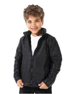 Buy Boy's Waterproof Padded Jacket With Fur in Egypt