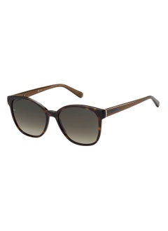 اشتري Women's Uv Protection Square Shape Metal Sunglasses Th 1811/S Brown 50 - Lens Size: 49.8 Mm - Hvn في السعودية