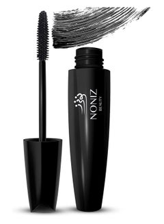اشتري NONIZ Black Liquid Mascara - Long Lasting Waterproof Extra Volume - Lash Lift -Curls Super Stay Mascara - False Lash Effect 100% Jet Black Mascara في الامارات