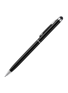 Buy 2In1 Stylus Touch Pen For Iphone Samsung Huawei Honor Microsoft Black in Saudi Arabia