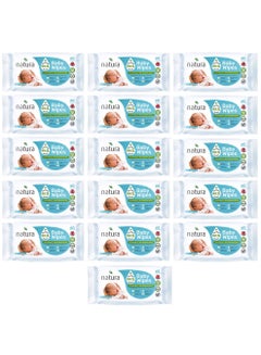 Buy Natura Pure Baby Water Wipes 16X60 (960 Wipes) in UAE