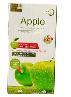 اشتري Apple Ammonia Free Black Hair Color Cream 1000ml في الامارات