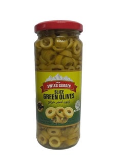 Buy Slice Green Olives 340 gm in UAE