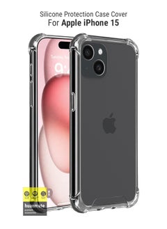 Buy Shock Proof Ultra Clear Case Cover For Apple iPhone 15 Plus Clear in Saudi Arabia