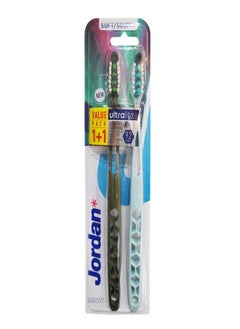 Buy Jordan Toothbrush Ultralite Soft 1+1 FREE in UAE