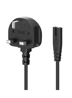 Buy 5 meter AC Power Cord Cable for Samsung LG-TCL Sony-TV, Compatible For HP Printer, PS3/PS4/PS5 AC Wall Plug in UAE