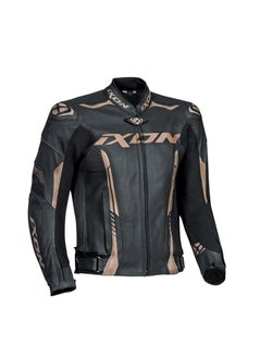 اشتري Ixon Vortex 2 Leather Motorcycle Jacket Black- (M) في الامارات