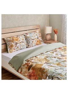 Buy Grand Affordables MaBelle 3-Piece Cotton Twin Duvet Cover Set 220 x 150 cm in UAE