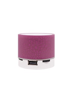 اشتري Mini LED Bluetooth Speaker A10 Metal Memory CardSmall Crack Pink Small Crack Pink في الامارات