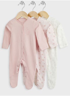 اشتري Kids 3 Pack Footless Sleepsuit في الامارات