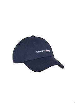 Buy Men's Organic Cotton Logo Baseball Cap, Navy in Saudi Arabia